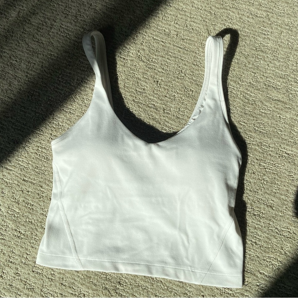Gilly Hicks Classic White Active Bra S